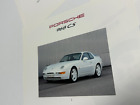 1993 Porsche 968 Club Sport CS Training Brochure Manual Original W