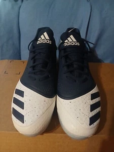 Adidas Icon V Bounce Softball Metall Stollen Damen Größe 13 Blau G28306 - Bild 1 von 5