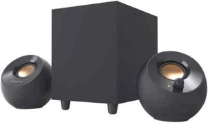 Creative Pebble Plus 2.1 USB-Powered Desktop Speakers with Down-Firing Subwoofer - Picture 1 of 8