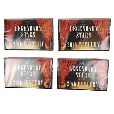 Reader's Digest - The Legendary Stars Of The 20th Century Cassette Tapes x 4 NEW - Image 1 of 4