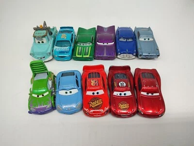 Lot Of 11: Disney Pixar Cars Metal 1:55 Diecast Toys Mack, Lightning McQueen… - Image 1 of 4