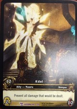WORLD OF WARCRAFT WOW TCG EPIC EXTENDED ART : A'DAL