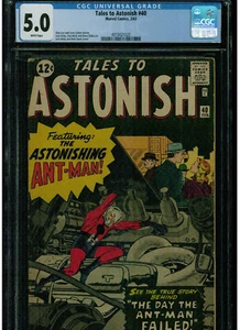 TALES TO ASTONISH #40 CGC 5,0 PÁGINAS BLANCAS 1963 JACK KIRBY STAN LEE STEVE DITKO - Imagen 1 de 3