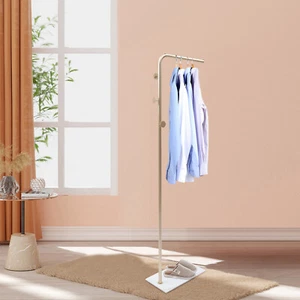 Hotel Hall Standing Bags Hats Hanger Coat Rack Hat Bag Stand Tree Clothes Hanger - Picture 1 of 12