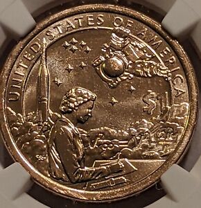 2019 D $1 SACAGAWEA NGC GEM UNC MARY GOLDA ROSS DOLLAR FIRST DAY OF ISSUE 🇺🇸