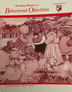 SRA Reading Mastery Rainbow Level I 1 Behavioral Objectives - Imagen 1 de 1