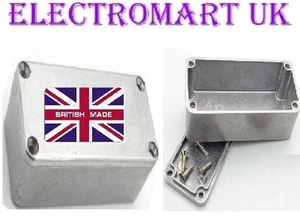 ALUMINIUM DIECAST ELECTRONICS PROJECT BOX ENCLOSURE 52 X 38 X 31MM - Picture 1 of 2
