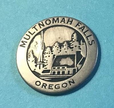 RARE & Discontinued Multnomah Falls  Token - Image 1 of 2
