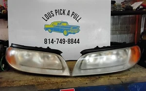 1999-2003 VOLVO S80 LEFT AND RIGHT SIDE HEADLIGHTS OEM ASSEMBLY 1999-2003 S80 - Picture 1 of 24