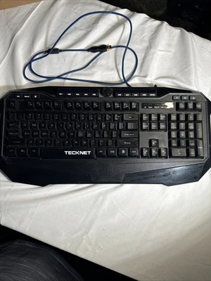 tecknet professional gaming keyboard x702 - Image 1 of 4