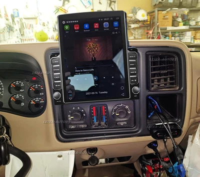 9.7" Carplay For Cadillac Escalade 2003-2006 Android14 Car Stereo Radio GPS WIFI Foto 1 de 4