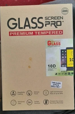 For Amazon Kindle Fire 7 inch 2022 12th Gen Temper Glass 2Pack Screen Protector - Image 1 of 2