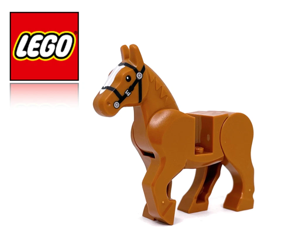 LEGO® Pferd Orange Dark Orange Tier Horse Castle Herr der Ringe Braun NEU  - Bild 1 von 1