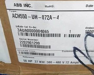 ABB NEU Frequenzumrichter ACH550-UH-072A-4 ACH550UH072A4 + Garantie - Bild 1 von 1