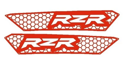 Cubierta de bisel de admisión Polaris RZR “HEXRZR” 2024+ 1000XP-ROJO Foto 1 de 4