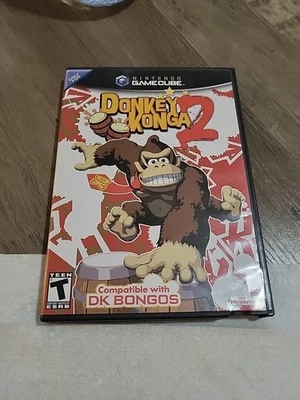 Donkey Konga 2 (Nintendo GameCube, 2005) - Con Manual  Foto 1 de 4