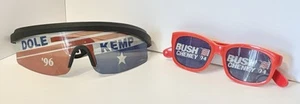 Dole/Kemp '96 and Bush/Cheney '04 Political Campaign Plastic Sunglasses - Picture 1 of 7