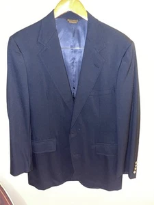VTG Southwick USA - Ivy Style Navy Blazer - Men’s US 40/42R - Picture 1 of 11
