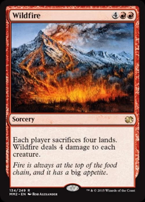Wildfire -Foil Near Mint MTG Modern Masters 2015 - Image 1 of 1