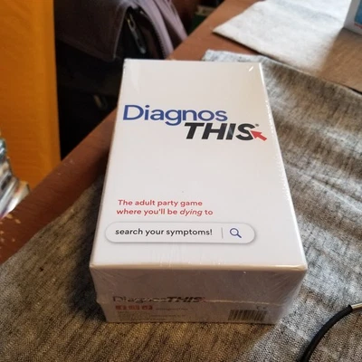Diagnos THIS Adult Party Game (2021, NEW) Symptom & Diagnosis Cards - Image 1 of 2