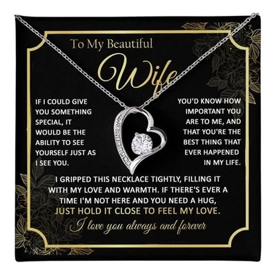 Joyería My Wife - Collar Forever Love, Collar To My Wife Foto 1 de 4