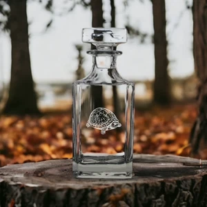 Caja Jarra Tortuga 26 Oz Bourbon Whisky Vidrio Premium Personalizar Regalo NUEVO - Imagen 1 de 9