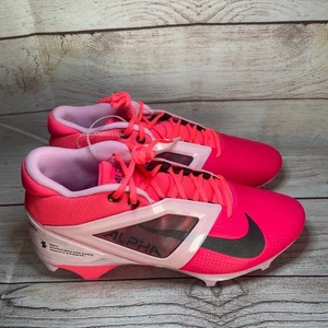 Nike Alpha Menace 4 Pro Pink Football Cleats Men's Size 11 NEW W/O BOX - Picture 1 of 9