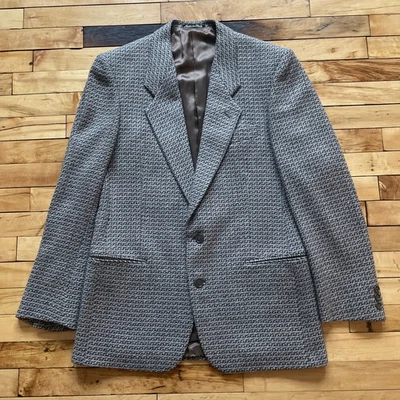 Blazer 40R Gris Lana Abrigo Deportivo Chaqueta A Medida Armani Mani Hombre De Colección Años 90 Foto 1 de 4