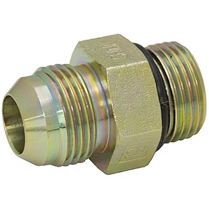 JIC 16 Male x SAE 12 Male Straight 6400-16-12 Adapter 9-6400-16-12 - Picture 1 of 2