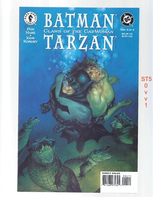 Batman Tarzán Garras de la Gatwoman #4 En estado bastante bueno/casi nuevo 1999 DC Dark Horse st501 Foto 1 de 2