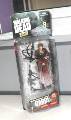 MCFARLANE THE WALKING DEAD AMC TV SERIES 8 CAROL EXCLUSIVE ACTION FIGURE - Image 1 of 4