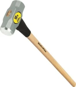 Truper MD10HC 10 LB Double Face Sledge Hammer With Wood Handle - Picture 1 of 1