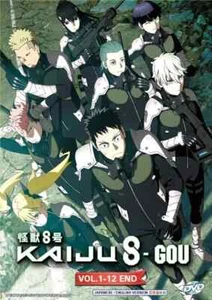 Kaiju 8-Gou (1-12End) Anime DVD English Dubbed All Region - Imagen 1 de 6