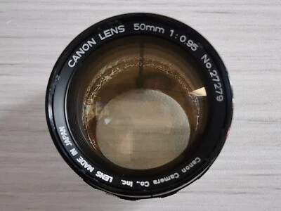 Canon Dream Lens 50mm F/0.95 For 7 Series Cameras - Image 1 of 4