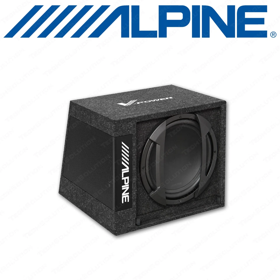 Alpine SWD-355 Amplificato in Cassa da 12" 30cm - Immagine 1 di 1