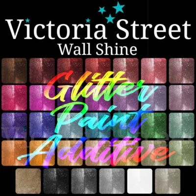 Victoria Street Wall Shine™ Glitter Additive Paint Crystals Fine Premium Deluxe - Image 1 of 2