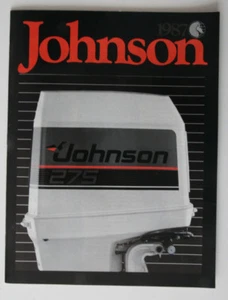 JOHNSON Outboards 1987 dealer brochure - English - Canada - ST2003000418 - Photo 1 sur 3