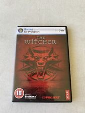 The Witcher 2007 Original Red Box PC Windows Game Atari BioWare Complete Manual