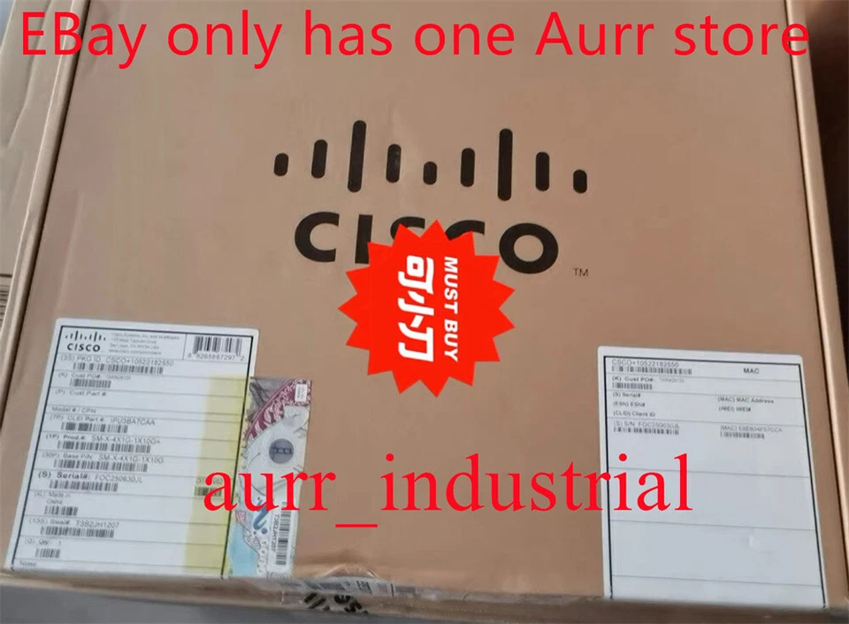 Cisco SM-X-4X1G-1X10G 4-Port New  - Image 1 of 1