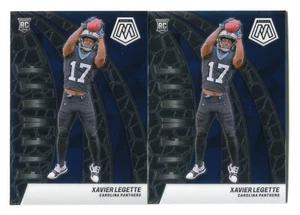 2X Xavier Legette Rookie Card RC Elevate 2024 Panini Mosaic NFL #10 - Picture 1 of 2