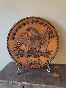Burwood USA Wall Hanging - 1840 Gold Coin REPLICA !! - Picture 1 of 3