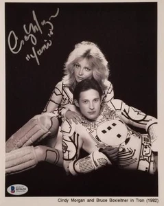 Foto firmata CINDY MORGAN TRON 8x10 "Yori" autografo #6 ~ Beckett BAS COA - Foto 1 di 1