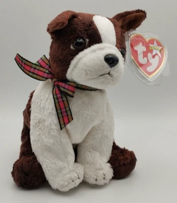 TY Beanie Babies Sport The Boston Terrier Dog With Tag Protector 2002 Retired - Image 1 of 4