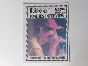 Music Review Live: Vol 4 #8 1996 Bootleg CDs Toad Wet Sprocket / Springsteen - Picture 1 of 3
