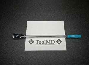 Snap-on Tools NEW TEAL 3/8" Drive Hard Extra-Long Flex Head Ratchet FHLLFD80 - Bild 1 von 21