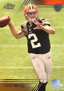 JOHNNY MANZIEL RC - 2014 Topps Prime #144 - CLEVELAND BROWNS - Picture 1 of 2