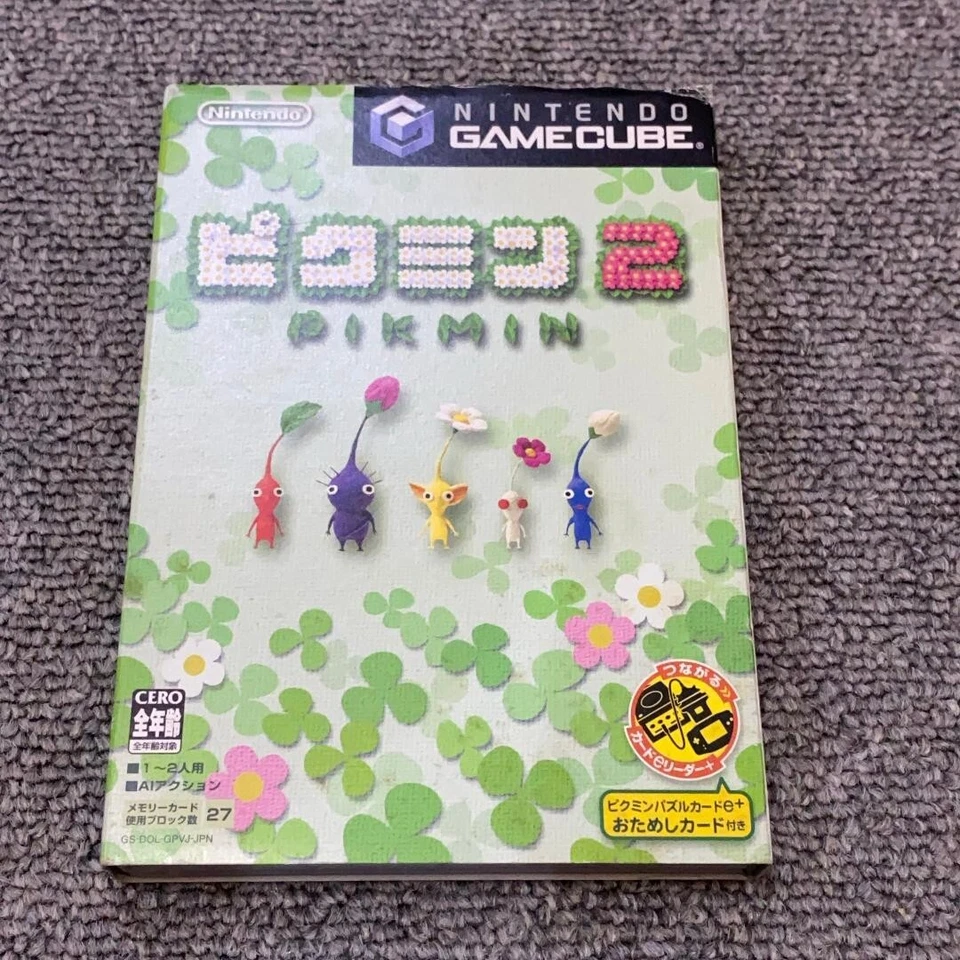 FZ9 Ship Free Nintendo Gamecube Pikmin 2 Japan game - Image 1 of 1