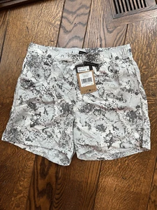The North Face Pantaloncini Uomo Action 2.0 High Rise Grigio Large Nuovi con etichette - Foto 1 di 5