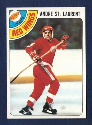 1978-79 Topps Andre St. Laurent #32 Detroit Red Wings NM - Image 1 of 2