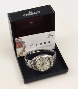 VINTAGE TISSOT SEASTAR AUTOMATIC ORIGINAL CALENDAR .small detail in sight ring. - Picture 1 of 13